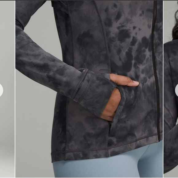 Lululemon Nulu Define Jacket Size 6 Diamond Dye Grey NWOT - Picture 2 of 8